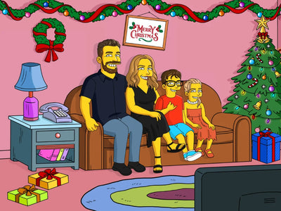 Turn Me Yellow Custom Portrait